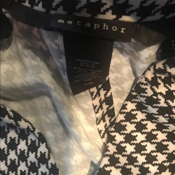 Metaphor black & white checkered Suit Blazer - Picture 4 of 8
